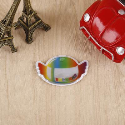 China Eco - Friendly Customize High Visibility Security Reflective Chain Head Hanger for sale