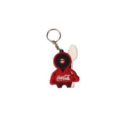 China Soft Europe PVC Key Chain Cartoon Key Chain Children Custom Shaped Key Chain for sale