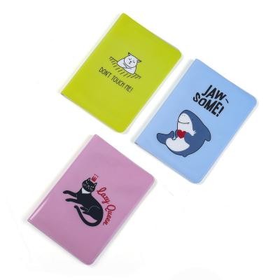 China Normcore/ Simple And Colorful Passport Wallet Simple And Colorful Cover Card Cover Card ID Holder Passport Travel PVC Storage Customizable Protective Bag for sale