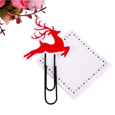 China Holiday decoration & Gift Festival Design Rubber Bookmark With Custom Metal Bookmark for sale