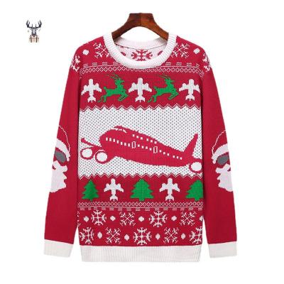 China Wholesale Cheap OEM Christmas Winter Jumper Nice Quality Pullover Sweater Anti-wrinkle for sale