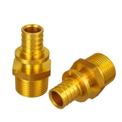 China Pipe Lines Connect IFAN Hot Sale 16mm 32mm CW617 Sliding Brass Fittings Male Plug 1/2