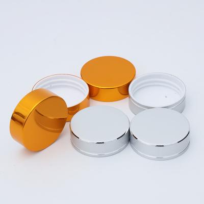 China Non Spill 38/400 45/400 58/400 89/400 Glossy And Matte Gold Aluminum Plastic Cap Lids for sale