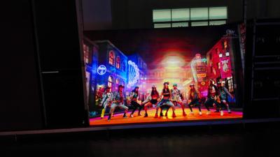 China High Brightness Indoor Rental LED Display Cabinet 500x500mm Size for sale