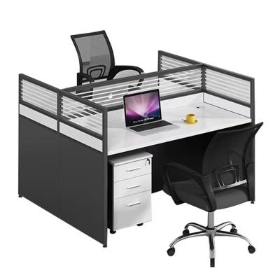 China Expandable Competitive Furniture Office Workstation Minimalist Wood Desk for sale