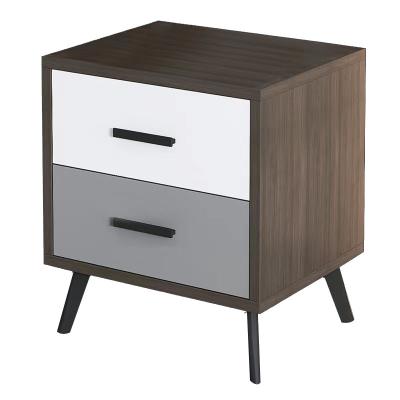 China Excellent Price Metal Bedside Table Modern Furniture Bedroom Bedside Table Wood Bedside Table for sale