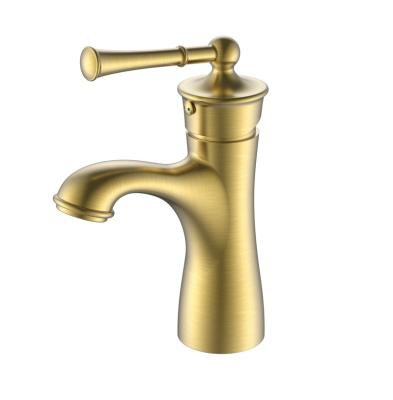 China Single Handle APB167-BTG Basin Faucet Gold Basin Toilet Basin Bathroom Faucet Amazon Faucet Online Bathroom for sale