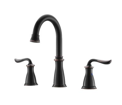 China Pull Out Spray Best Selling New Style Water Classic Double Handle GLOBE Basin Faucet Tap Basin Faucet For Bathroom Sink for sale