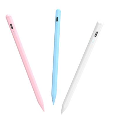 China Mobile Phone Screen Touch Pen Palm Rejection Tilt Active Capacitive Stylus Pen For Ipad Apple for sale