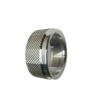 China Precision Aluminum Aluminum Knurling Turning Parts, Stainless Steel Brass Metal Machined Parts CNC Machining for sale