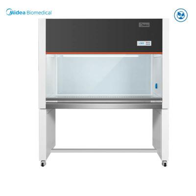 China MCB-840VA Stainless Steel Laminar Flow Benches , Laminar Air Flow Clean Bench With Glass Back Window for sale