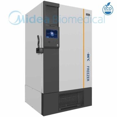 China MD-86L818BS Fixed Frequency Compressor Upright Storage Cabinet Medical Lab Refrigerator for sale