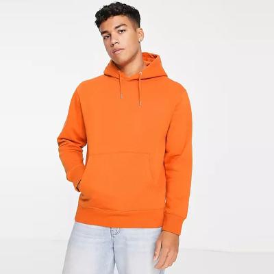 China Custom Anti-wrinkle Winter High Quality 100% Cotton Plain Hoodie Plus Size Men's Hoodies for sale