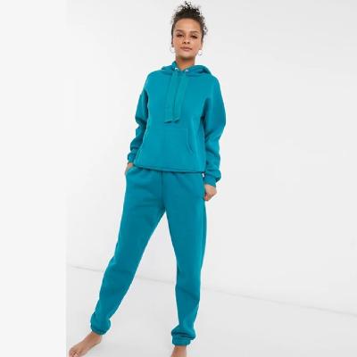 China High fashion cotton polyester blend white fleece sweatpants wholesale fluzzy women's breathable tracksuit for sale