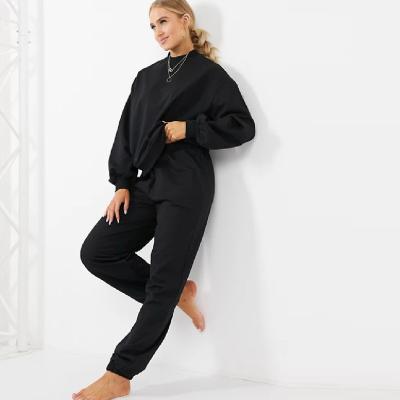 China China Factory Breathable Cheap Tracksuits For Women Mask Loose Yoga Suit Women's Training Jumper Tracksuit for sale