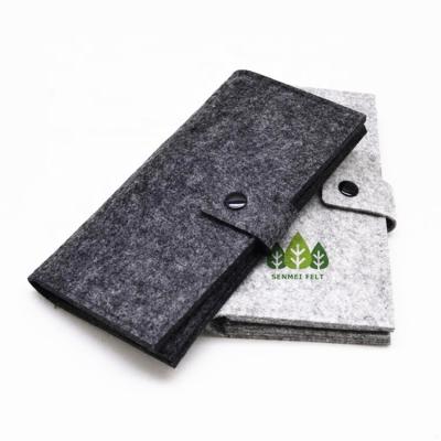 China RFID Felt Purse Wallet Purse Ladies Felt Purse Wallet Gents Fancy Purse Wallet for sale