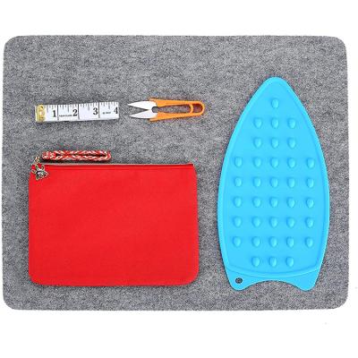 China Eco-friendly Wool Carpet Use 100% Wool Pressing Ironing Mat For Heat Resistance Wool Quilting Pressing Ironing Mat Pad for sale