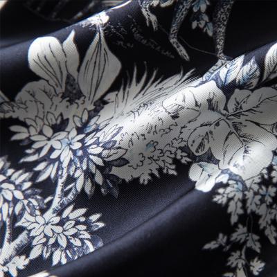 China China Factory Customization Organic Pattern Beautiful 100% Silk Fabric Mulberry for sale