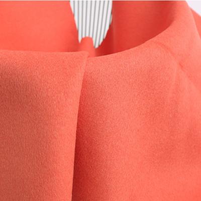 China Double Faced Strength Factory For Sale Cheap Soft Skin Friendly Stretch Wool Unstiched Fabric for sale