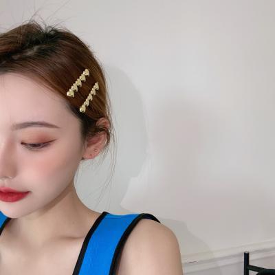 China Fashion Korean Hair Clip For Girls Heart Metal Hair Clips Accessories for sale