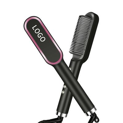 China Car Do Not Injury Hair Straightening Curly Hair Electric Heating Straightening Comb for sale