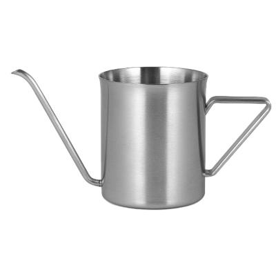 China 304 Stainless Steel 350ml Camping Gooseneck Brew Espresso Coffee Cup Drip Pot Kettle Viable Stainless Steel Elf Hand Brew Kettle for sale