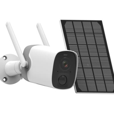 China Human Motion Tracking Solar Panel Smart Battery Wireless Camera Surveillance IP65 Waterproof Outdoor Security Wifi Camera for sale