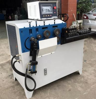 China Wire Ring Making Bending Machine Metal Ring Machine Table Lamp Guard Automatic Hydraulic CNC With Butt Welding for sale