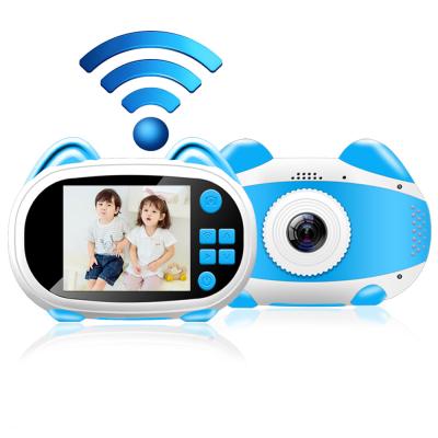 China Support WIFI Cute Kids Camera With Two Inch Screen 1080P WiFi Mini Kids Camera Color Video And Photo for sale