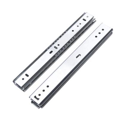 China 3 Fold+Full Extension Locked Pullout For Computer Cabinet Slide Rails For Sliding for sale