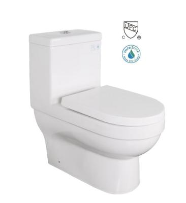 China American Standard cUPC Double-Flow Toilet Siphonic Bathroom Toilet Rough In Suite One Piece Toilet for sale