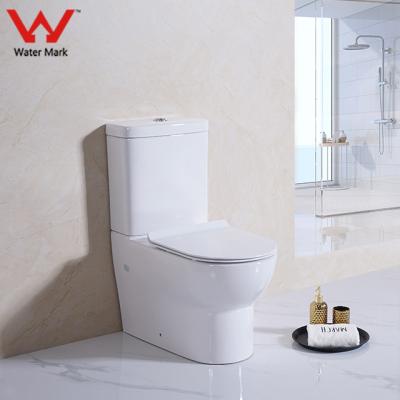 China Double-Flow Watermark Bathroom Wall Faced Toilet Suite Modular Ceramic Toilet for sale