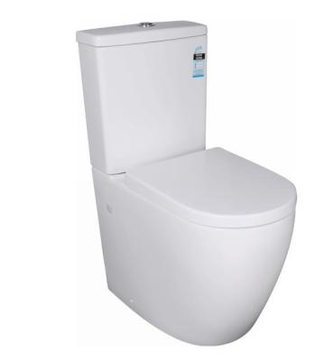 China Double-Flow Toilet Watermark Bathroom Toilet Suite Small Modular Home Bathroom Australian Standard Wall Faced Fittings for sale