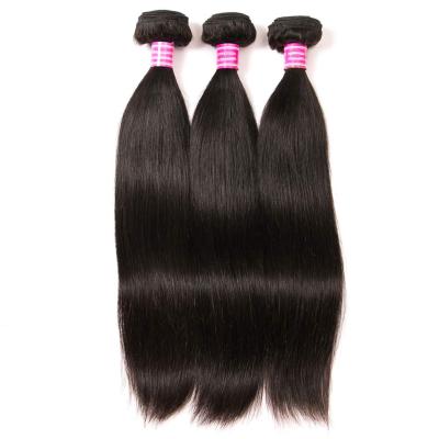 China Can Be Dyed And Bleached Or Change Design Color Natural Brazilian Hair Straight 10A Bundles Grade 10 12 14 Inches 100% Unprocessed Virgin Human Hair 3 Bundles Sellers for sale