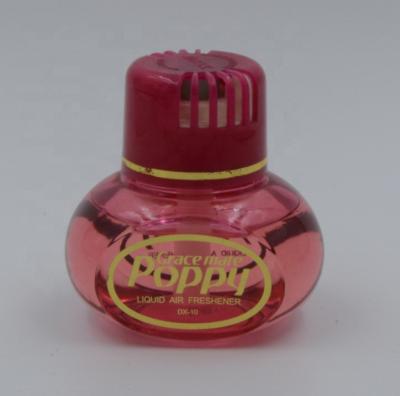 China Long Lasting Grace Companion Poppy Liquid Air Freshener Used For Cars Trucks for sale