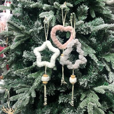 China Christmas World Christmas Tree Decoration Party Whole Cloth Pendant Bell Blessing 2021 New Year Gift for sale