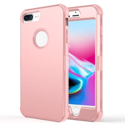 China Full Coverage Dirt-resistant Protective Silicone PC 3 In 1 Robot Phone Case For Iphone 11 Pro Max Armor Case for sale