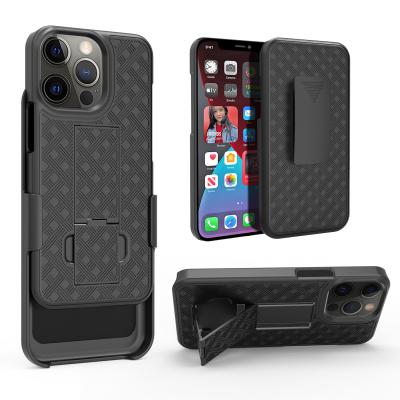 China Anti-drop For Samsung Belt Clip Cover Holster Phone Combo Case With Kickstand TPU PC for sale