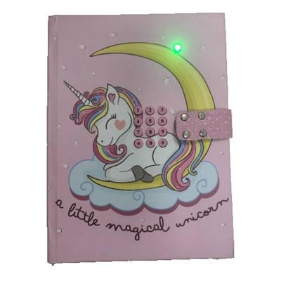 China Office Eco-Friendly Printing Notebook Paper Personal Custom Stationery For School Secret Code Diary With Sound For Gift for sale