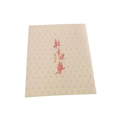 China Custom Handmade Paper Musical Traction Tab Cards Printing Greeting Card from Europe for sale