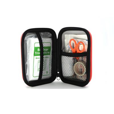 China Anti-shock High Quality First Aid Kit Pouch Mini Medical Emergency First Aid Kit Bag Portable Carrying First Aid Case for sale