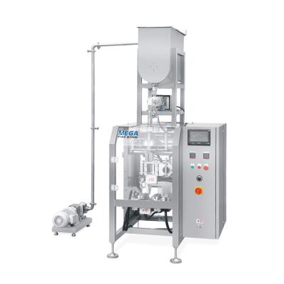 中国 Automatic Vertical Film Bag Filling Sealing Sachet Triangle Liquid Fill Machine Packaging Machine 販売のため