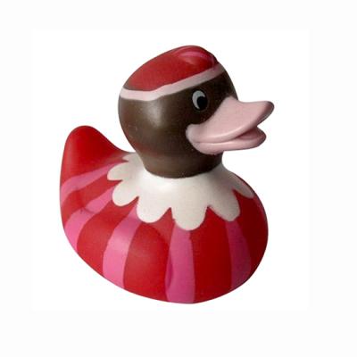 China Eco-friendly PVC Baby Toy Custom Logo Floating Bath Toy Bath Duck for sale