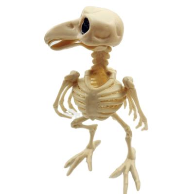 China PP Halloween Haunted House Decoration Props Subsize Crow Skeleton for sale