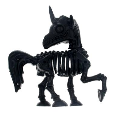 China 2021 New Halloween Props Unicorn Skeleton Haunted House Decoration for sale