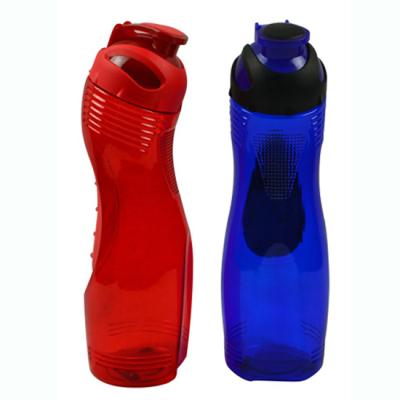 China Sustainable Sustainable BPA Free Clear Plastic Running Sports Drinking Water Bottle for sale