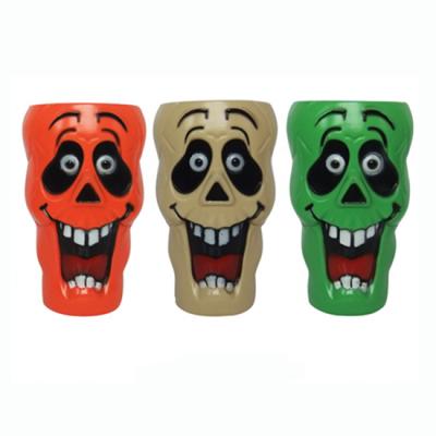 China Food Grade Modern Plastic Halloween Party Ghost Water Cup for sale