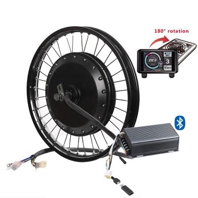 China Super Power QS 273 TFT Screen Electric Bike Conversion Kit 8000w For E Bike Kit With 150A Sabvoton Sine Wave Controller 16