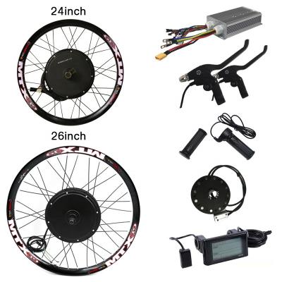 China Hot sale ebike 72v 5000w motor electric bike conversion kit electric bicycle kit with UKC1 TFT display Motor: 17