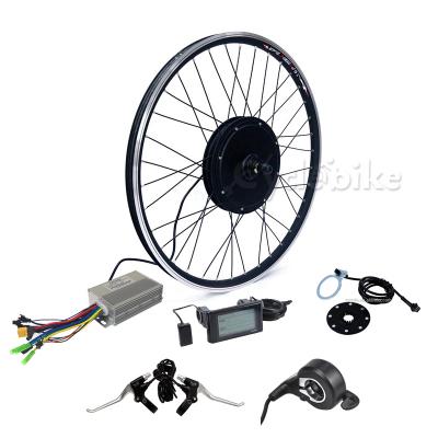 China Upgrade 48v 1000w Electric Bicycle Parts 700c Parts Electric Bicycle Kit 20